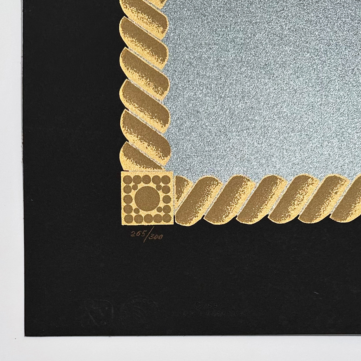 Erté Pearls and Emeralds 1990