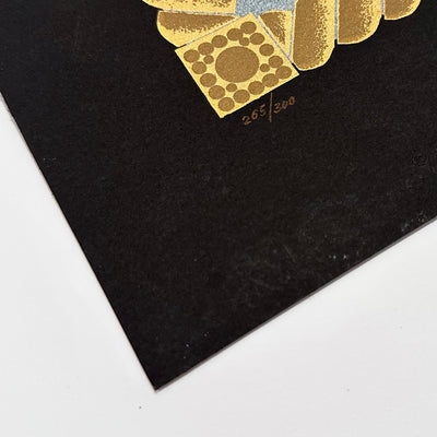 Erté Pearls and Emeralds 1990