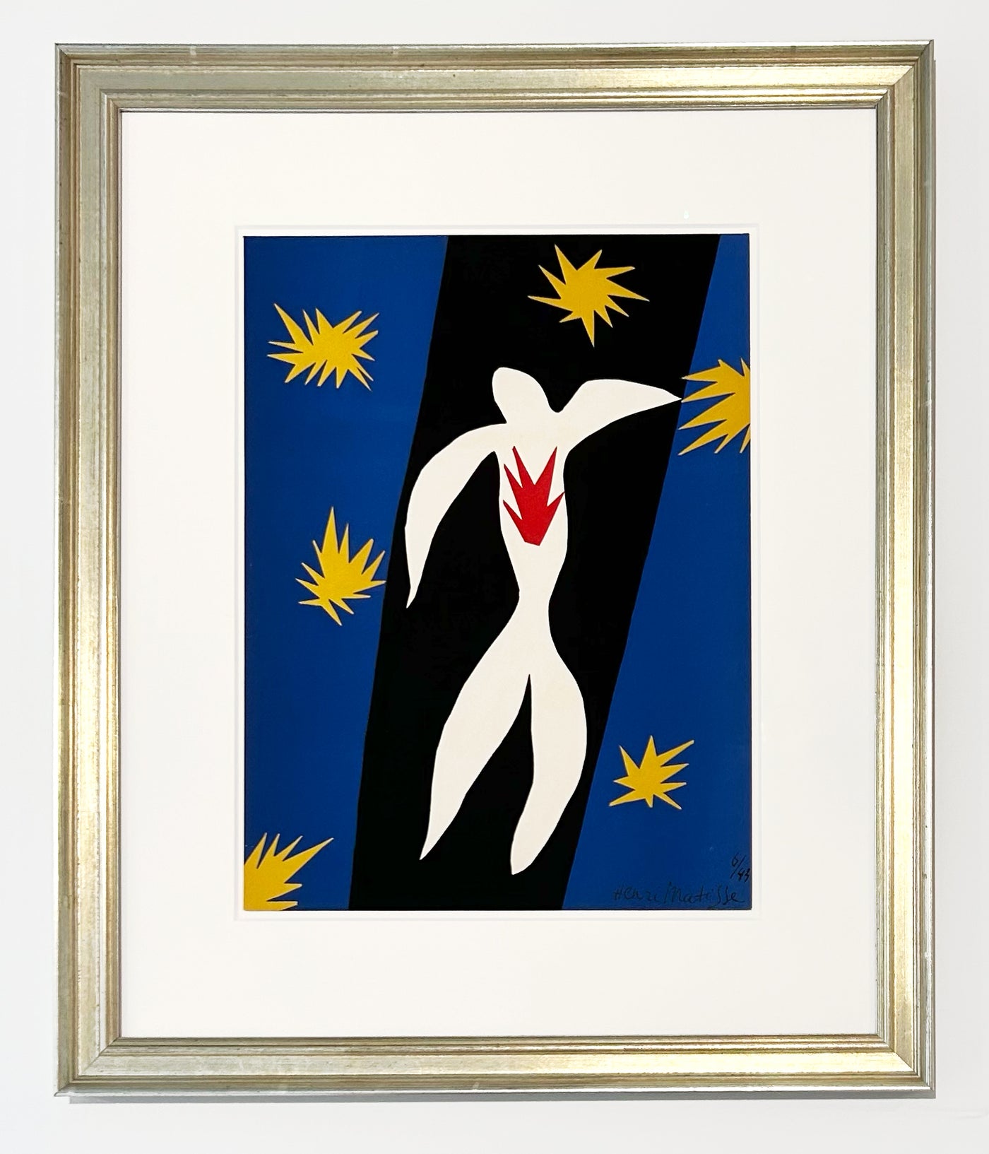 Henri Matisse La Chute d'Icare (The Fall of Icarus) (Duthuit 74) 1945