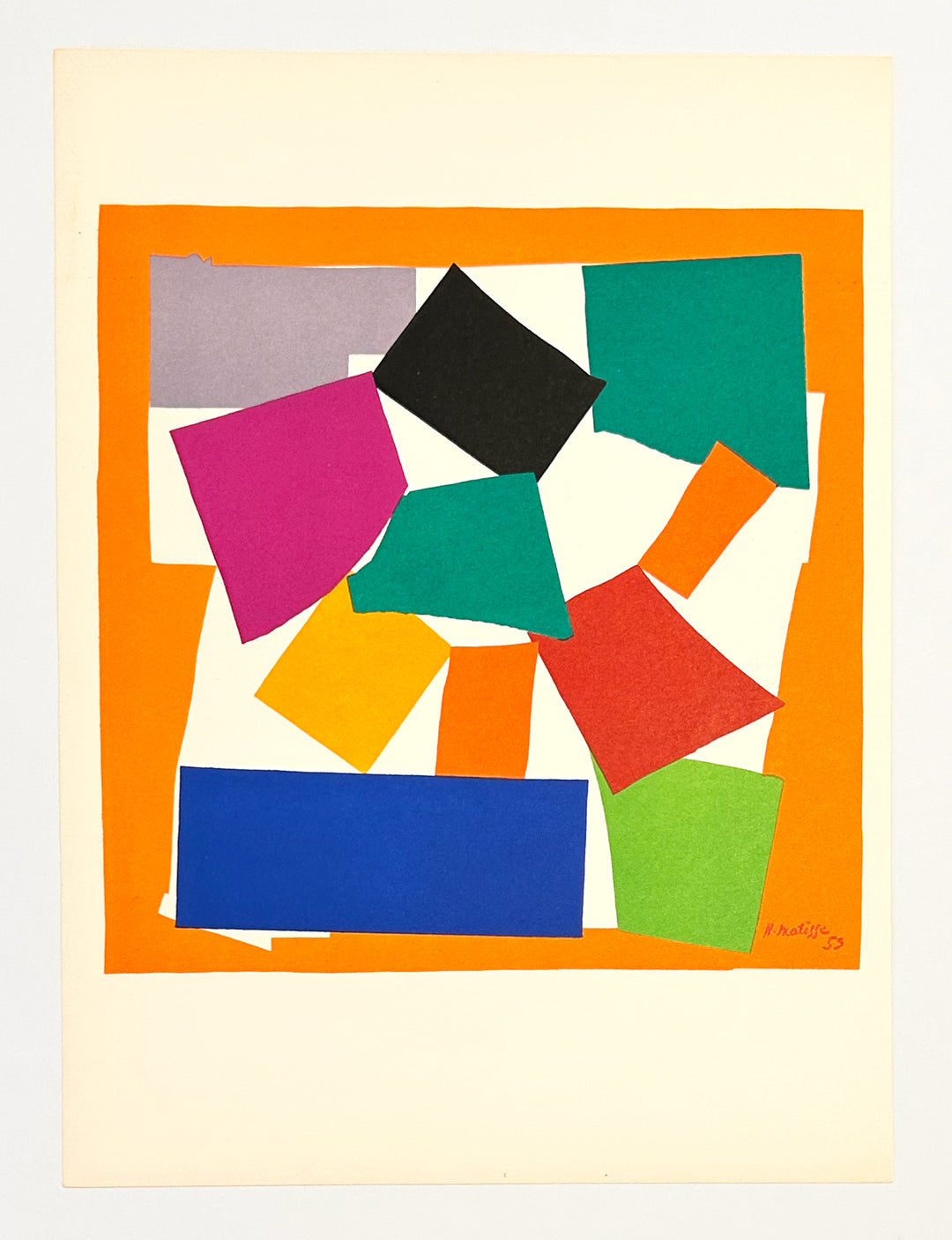 Henri Matisse (after) L'escargot (Duthuit 139) 1958 – Georgetown