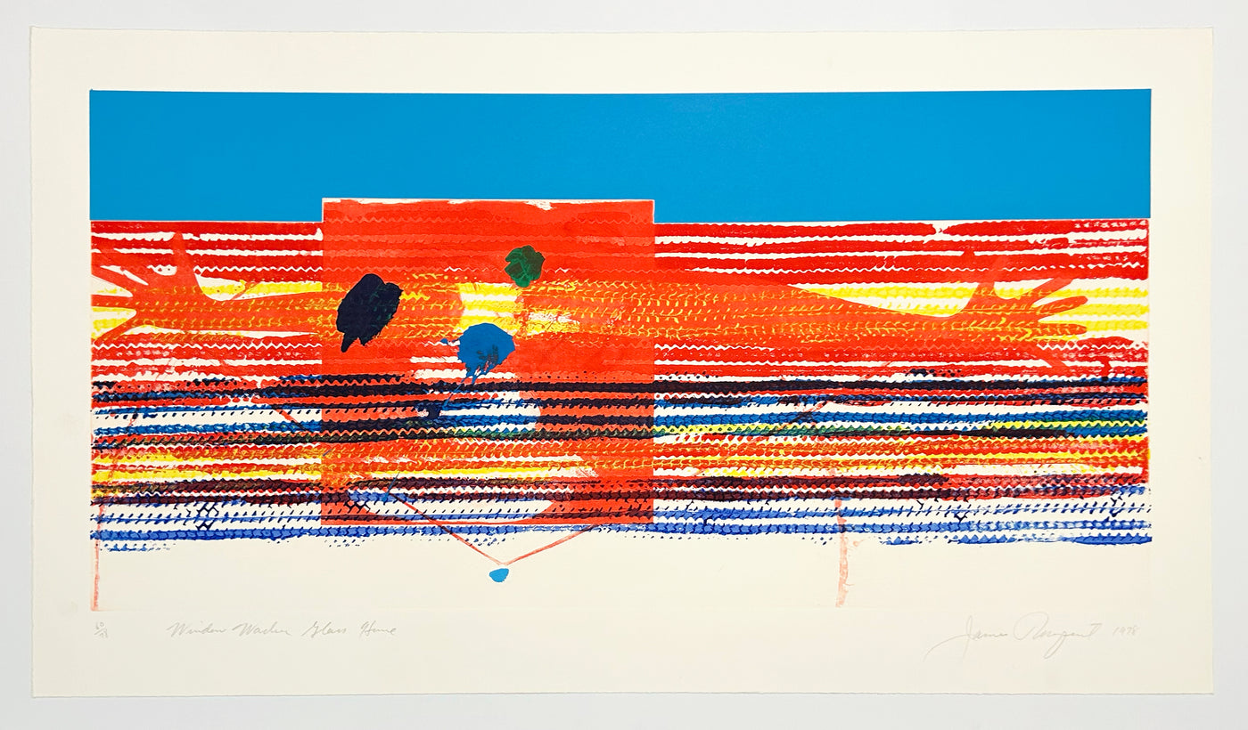 James Rosenquist Window Washer Glass House 1978 – Georgetown Frame Shoppe