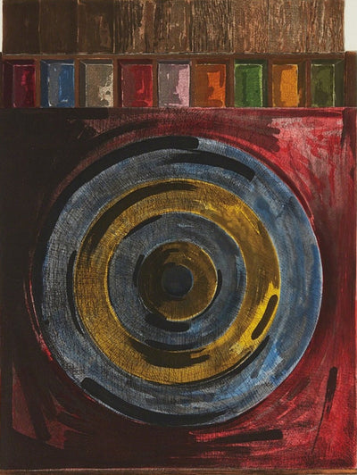 Jasper Johns Target with Plaster Casts 1980