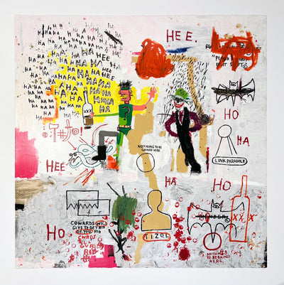 Jean-Michel Basquiat Riddle Me This, Batman (Published by Pace Prints) 2022