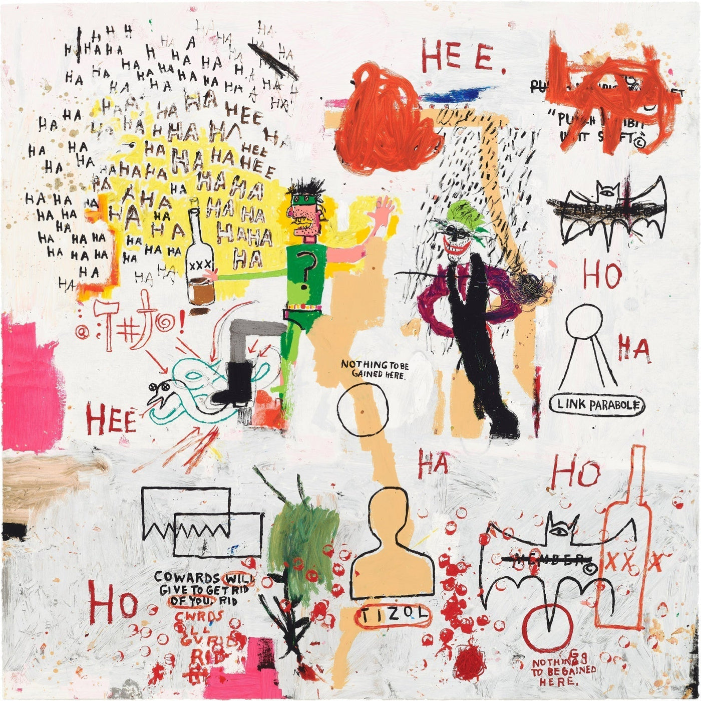 Jean-Michel Basquiat Riddle Me This, Batman (Published by Pace Prints) 2022