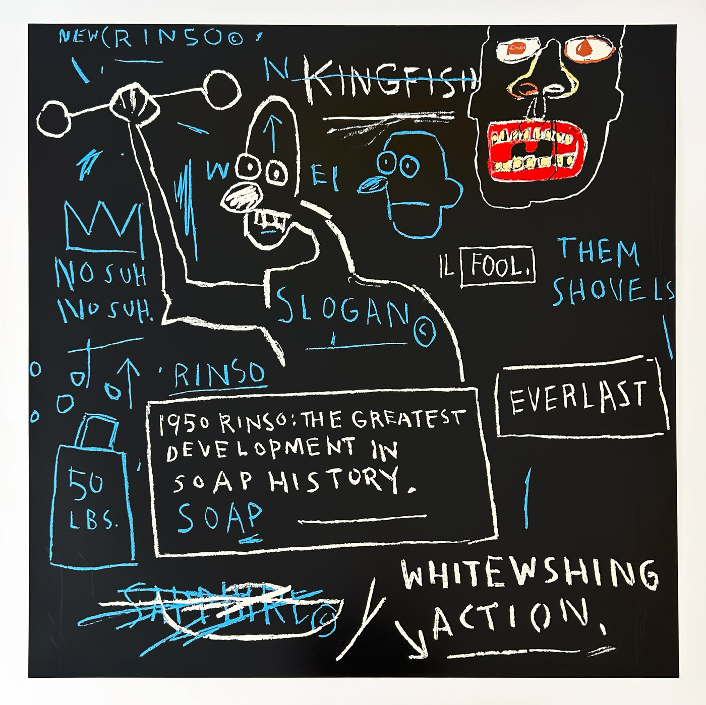 Jean-Michel Basquiat Untitled (Rinso) 2001