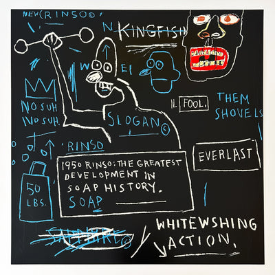 Jean-Michel Basquiat Untitled (Rinso) 2001