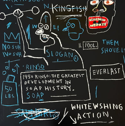 Jean-Michel Basquiat Untitled (Rinso) 2001