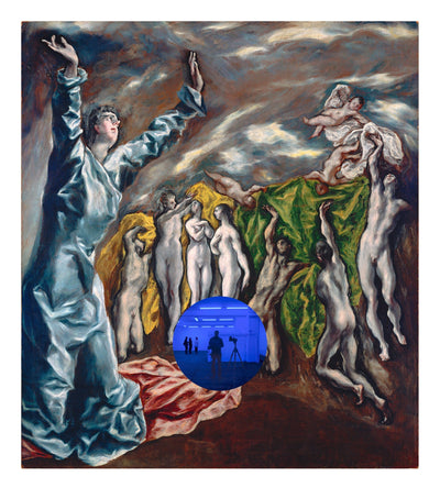 Jeff Koons Gazing Ball (El Greco Vision of Saint John) 2021