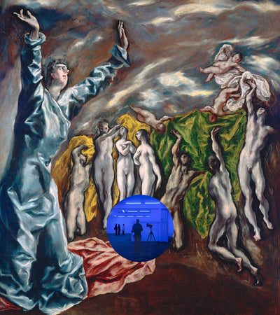 Jeff Koons Gazing Ball (El Greco Vision of Saint John) 2021