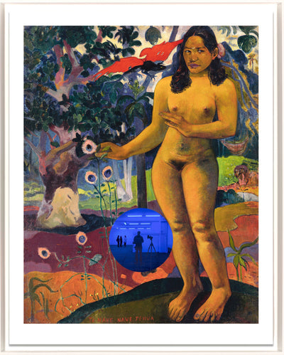 Jeff Koons Gazing Ball (Gauguin Delightful Land) 2017