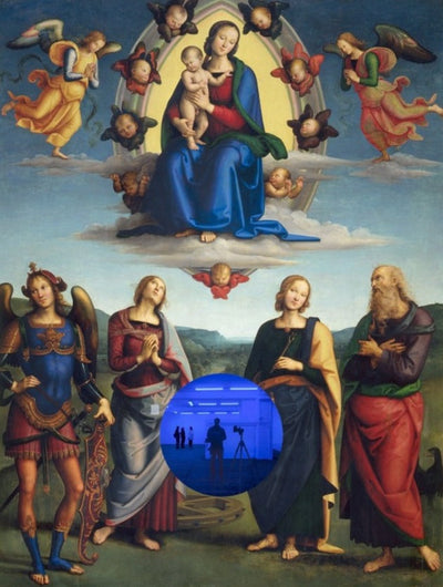 Jeff Koons Gazing Ball (Perugino Madonna and Child with Four Saints) 2017