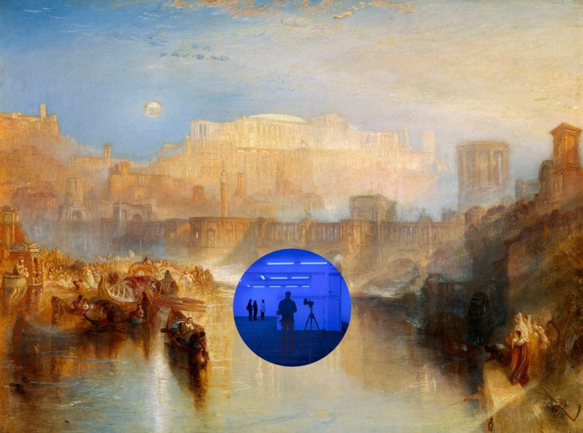 Jeff Koons Gazing Ball (Turner Ancient Rome) 2021