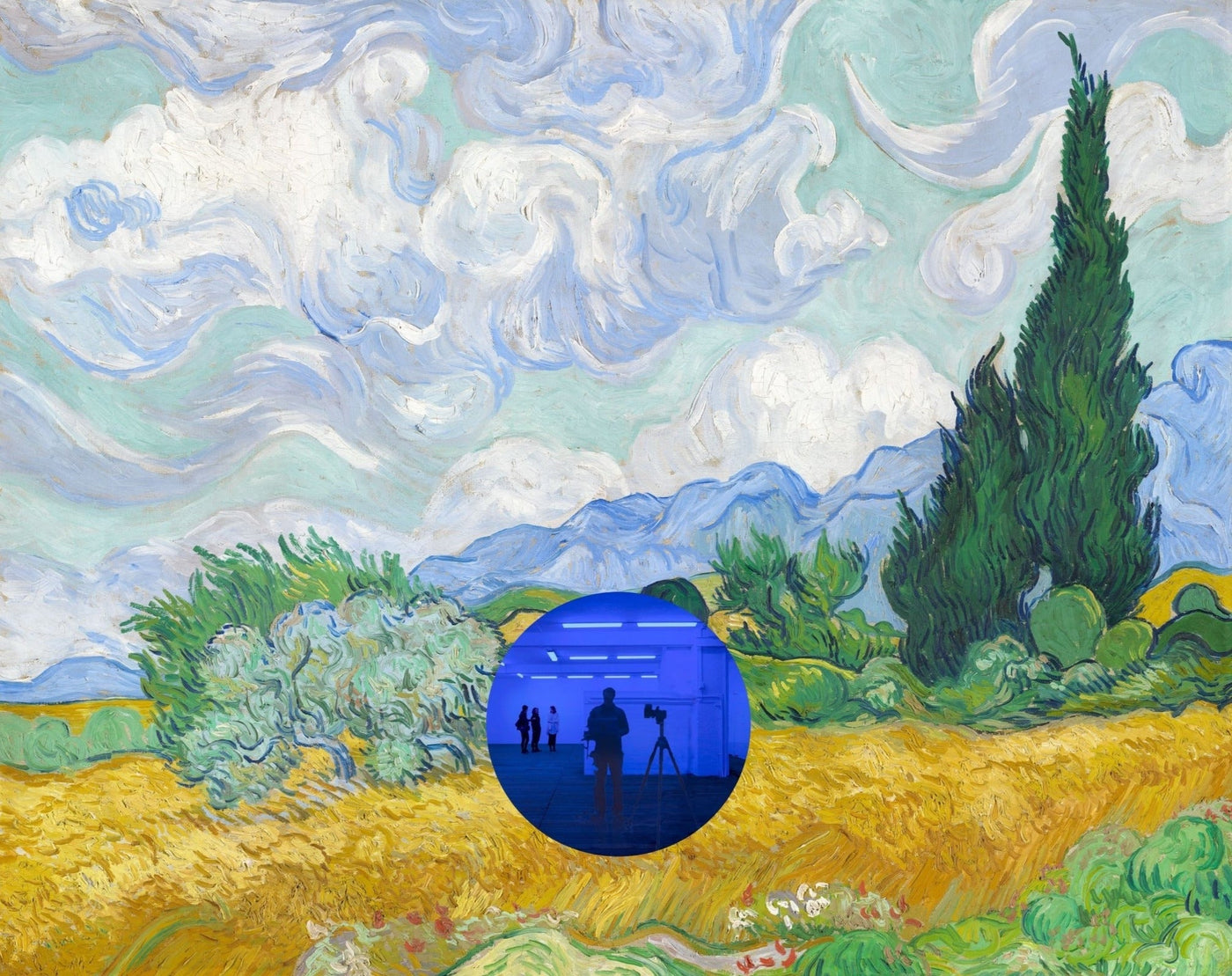 Jeff Koons Gazing Ball (van Gogh Wheatfield with Cypresses) 2017