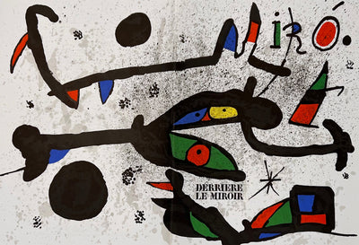 Joan Miro Derriere le Miroir #231 (Cover) (Cramer 239) 1978