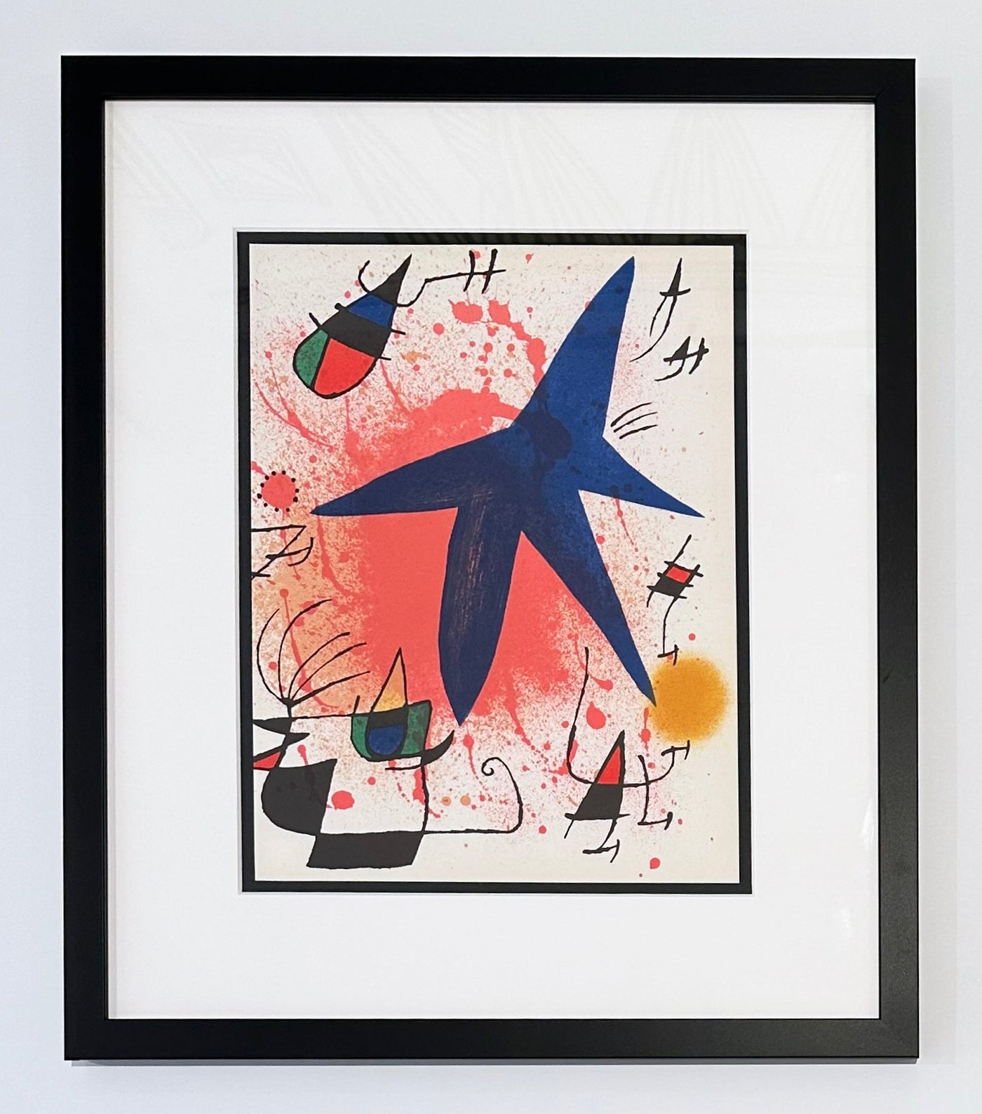 Joan Miro Miro Lithographe I, Plate I (Cramer 160, Mourlot 857) 1972