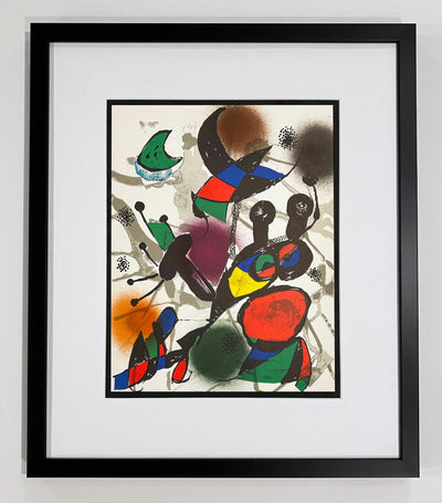 Joan Miro Miro Lithographe III, Plate II (Mourlot 1114) 1977