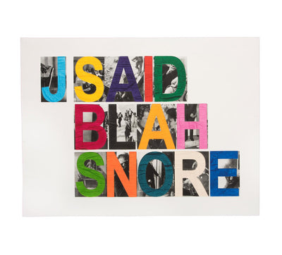 John Baldessari BLAH 2018