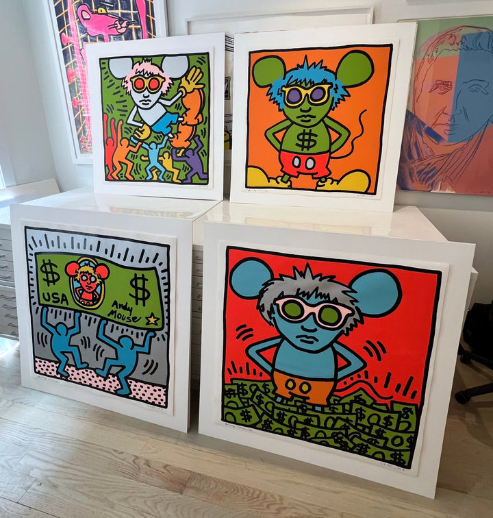 Keith-Haring-Andy-Mouse-