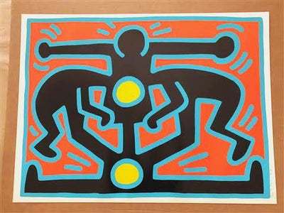 Keith Haring Growing 3 1988