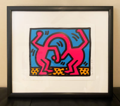 Keith Haring Pop Shop II Plate 4 (L. PP. 96-97) 1988