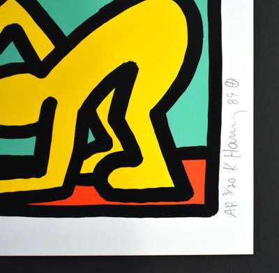 Keith Haring Pop Shop III Plate IV (LITTMANN PP. 144-145) 1989