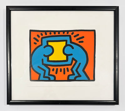 Keith Haring Pop Shop VI Plate II (Littmann pp. 150-151) 1989