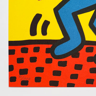 Keith Haring United Nations International Youth Year 1985