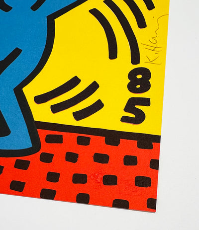 Keith Haring United Nations International Youth Year 1985