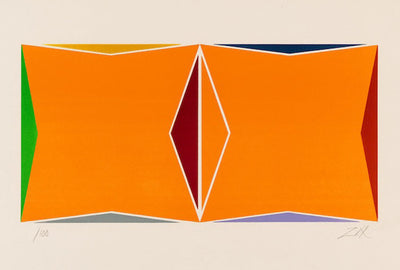 Larry Zox Abstraction II 1970