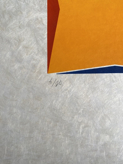 Larry Zox Two Square Composition 1978