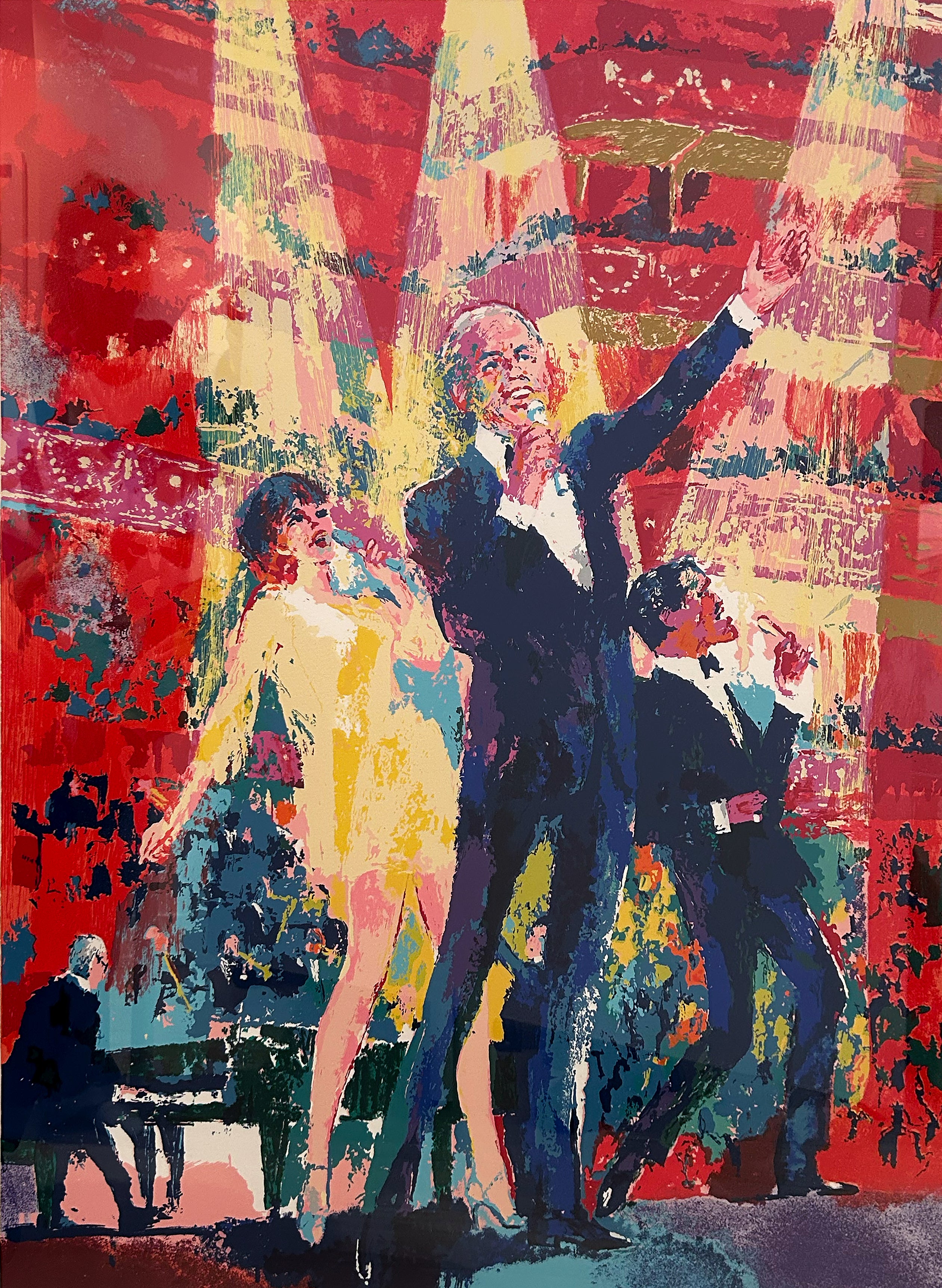 LeRoy Neiman Frank, Liza and Sammy at Royal Albert Hall 1990 ...
