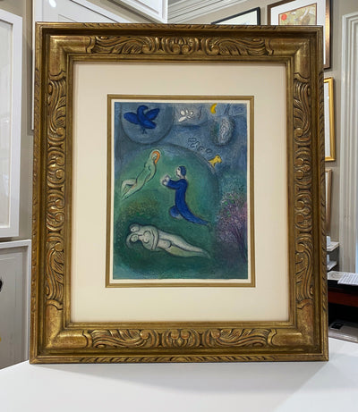Marc Chagall Daphnis and Lycenion, from Daphnis and Chloe (Cramer 46) 1961