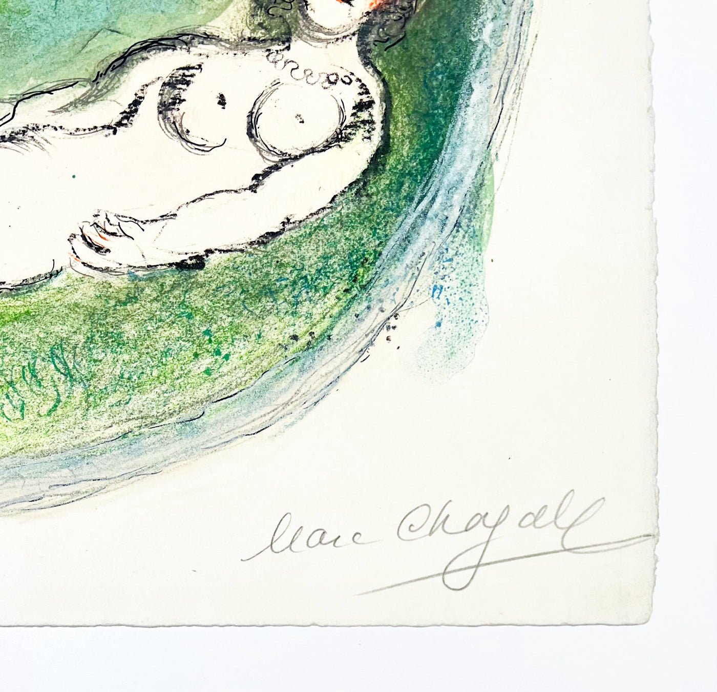 Marc Chagall L'Age D'Or (Mourlot 542) 1968