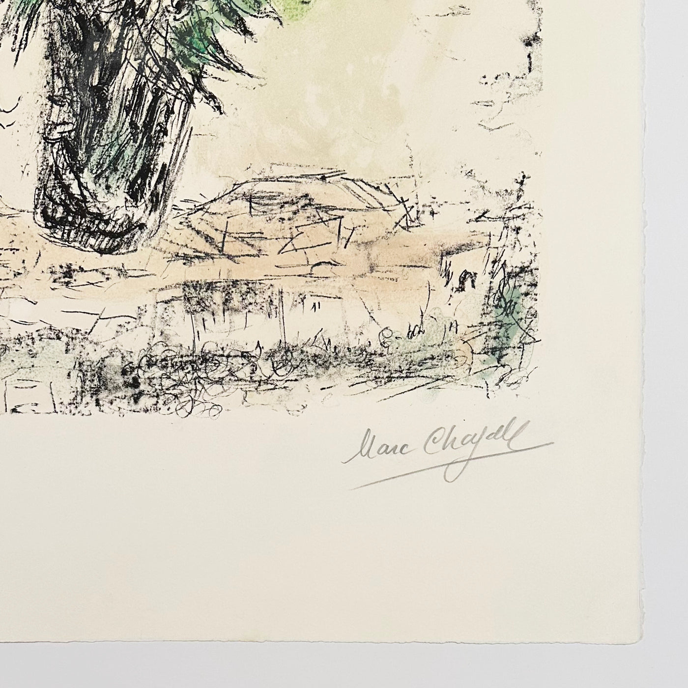 Marc Chagall Les Mimosas (Mourlot 544) 1968