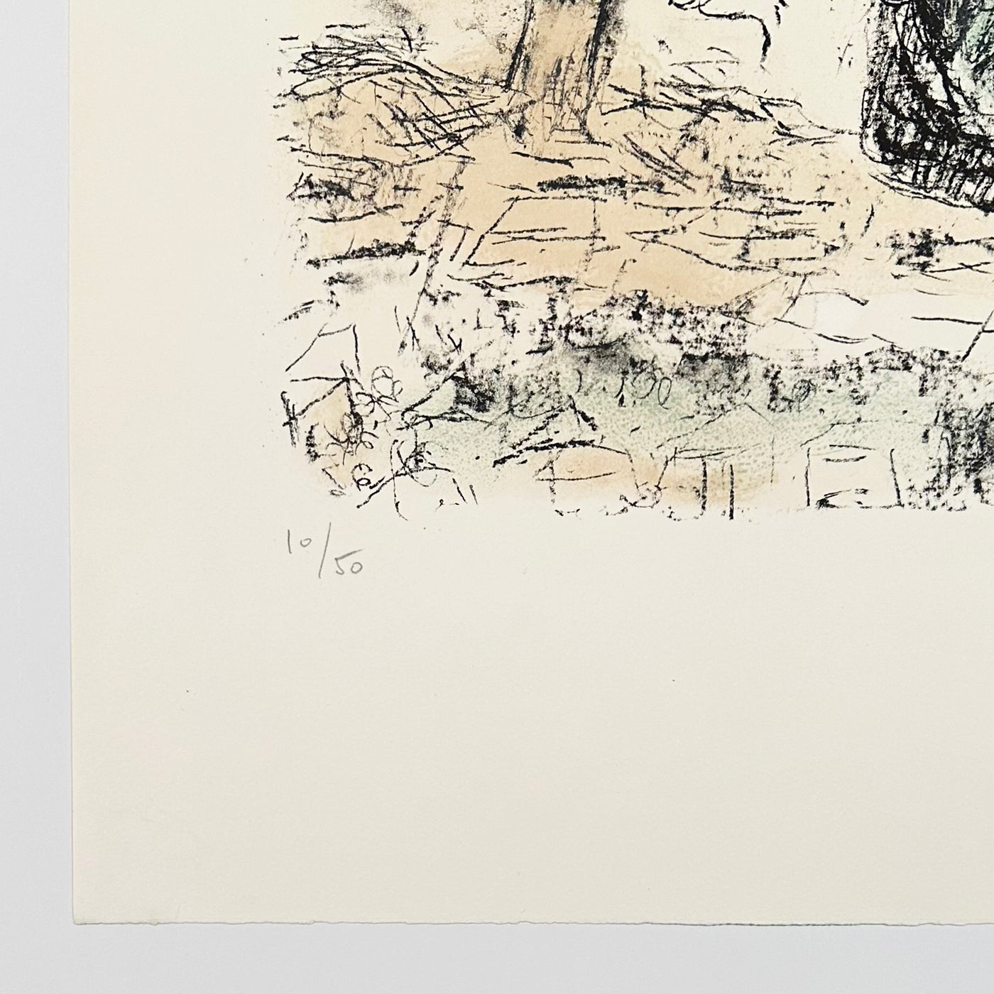 Marc Chagall Les Mimosas (Mourlot 544) 1968