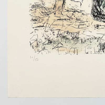 Marc Chagall Les Mimosas (Mourlot 544) 1968