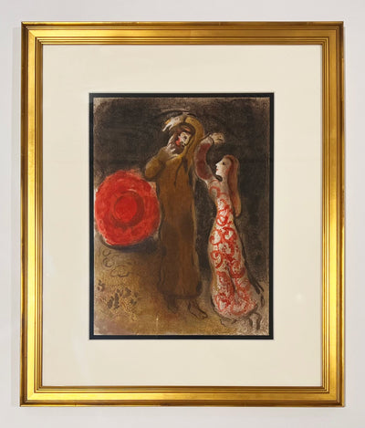 Marc Chagall Ruth and Boaz (Cramer 42) 1960