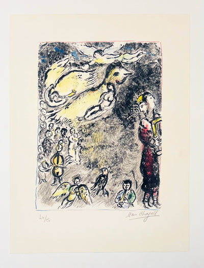 Marc Chagall The Magic Flute I (Mourlot 663) 1972