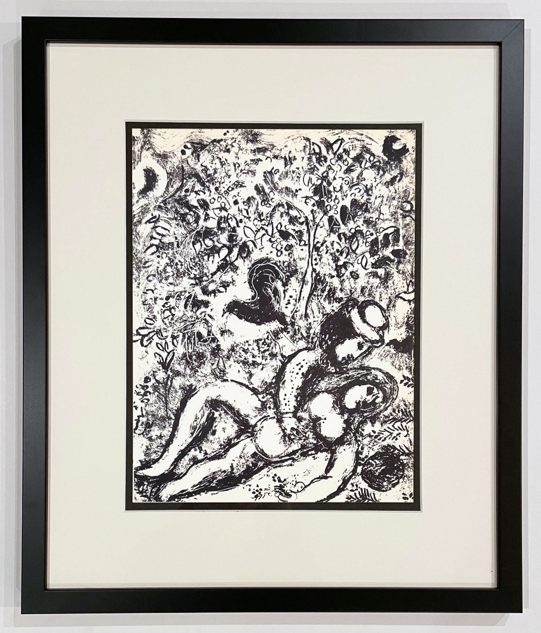 Marc Chagall The Pair in the Tree (Cramer 56, Mourlot 397) 1963