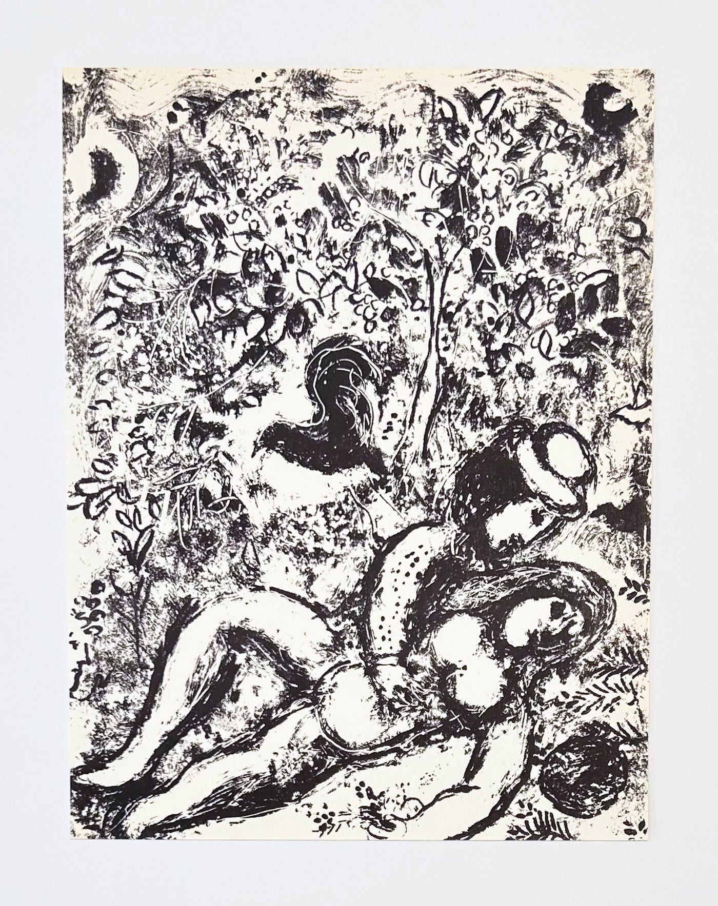 Marc Chagall The Pair in the Tree (Cramer 56, Mourlot 397) 1963