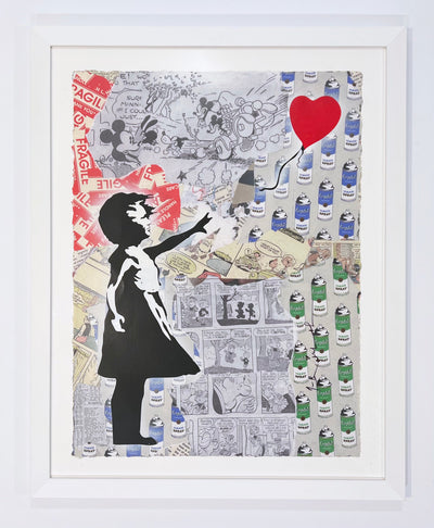 Mr. Brainwash Balloon Girl 2023