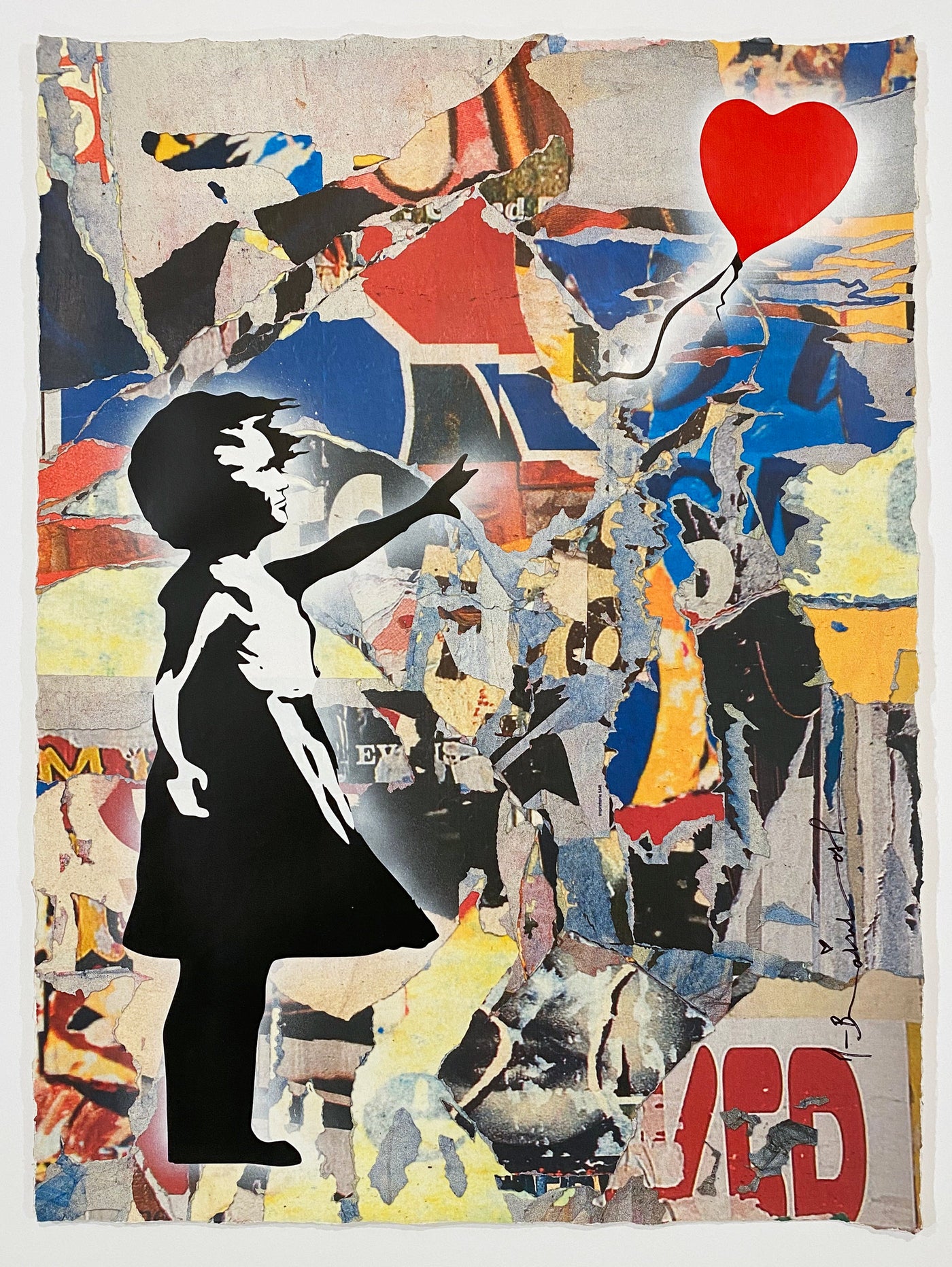 Mr. Brainwash Balloon Girl 2023