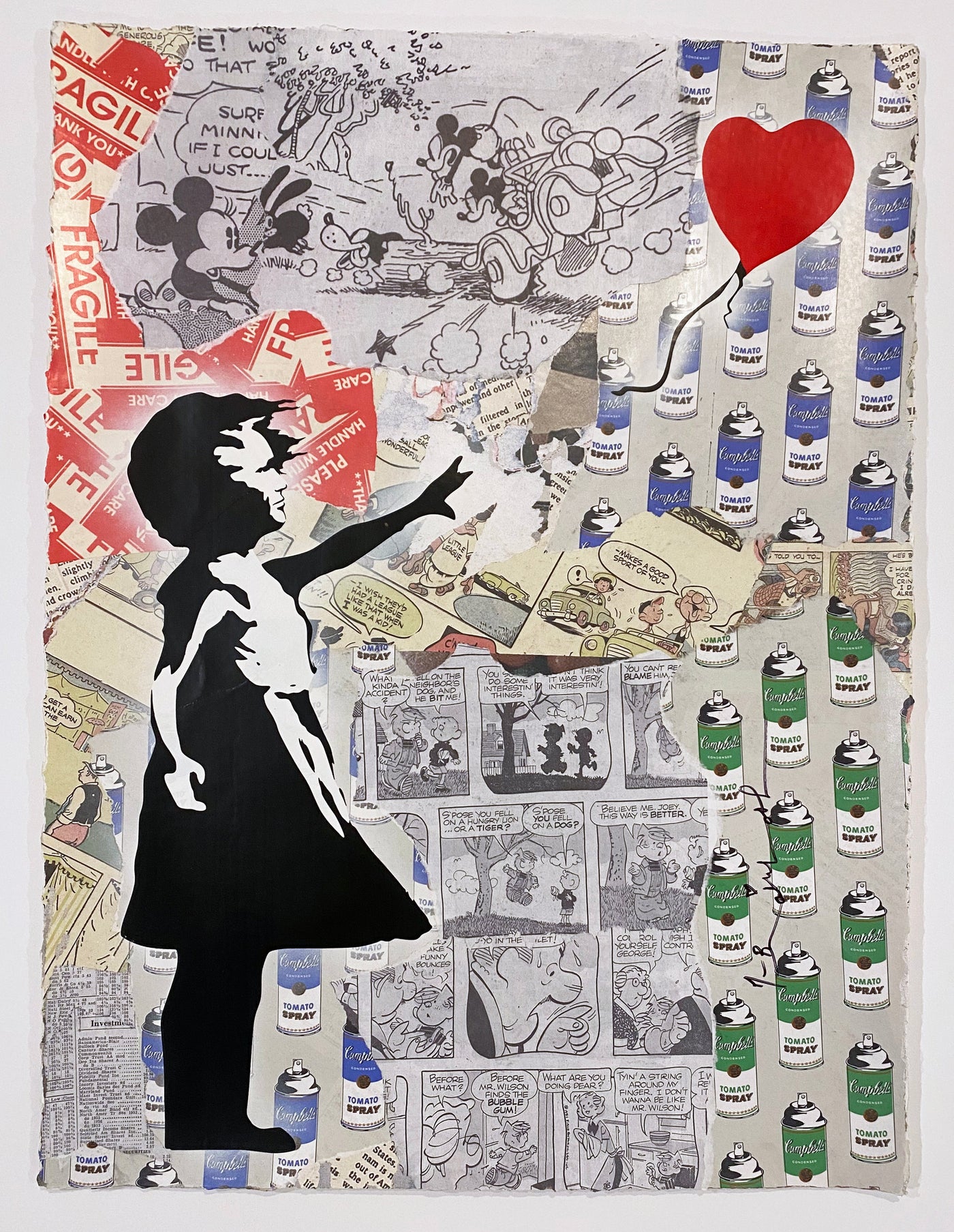 Mr. Brainwash Balloon Girl 2023