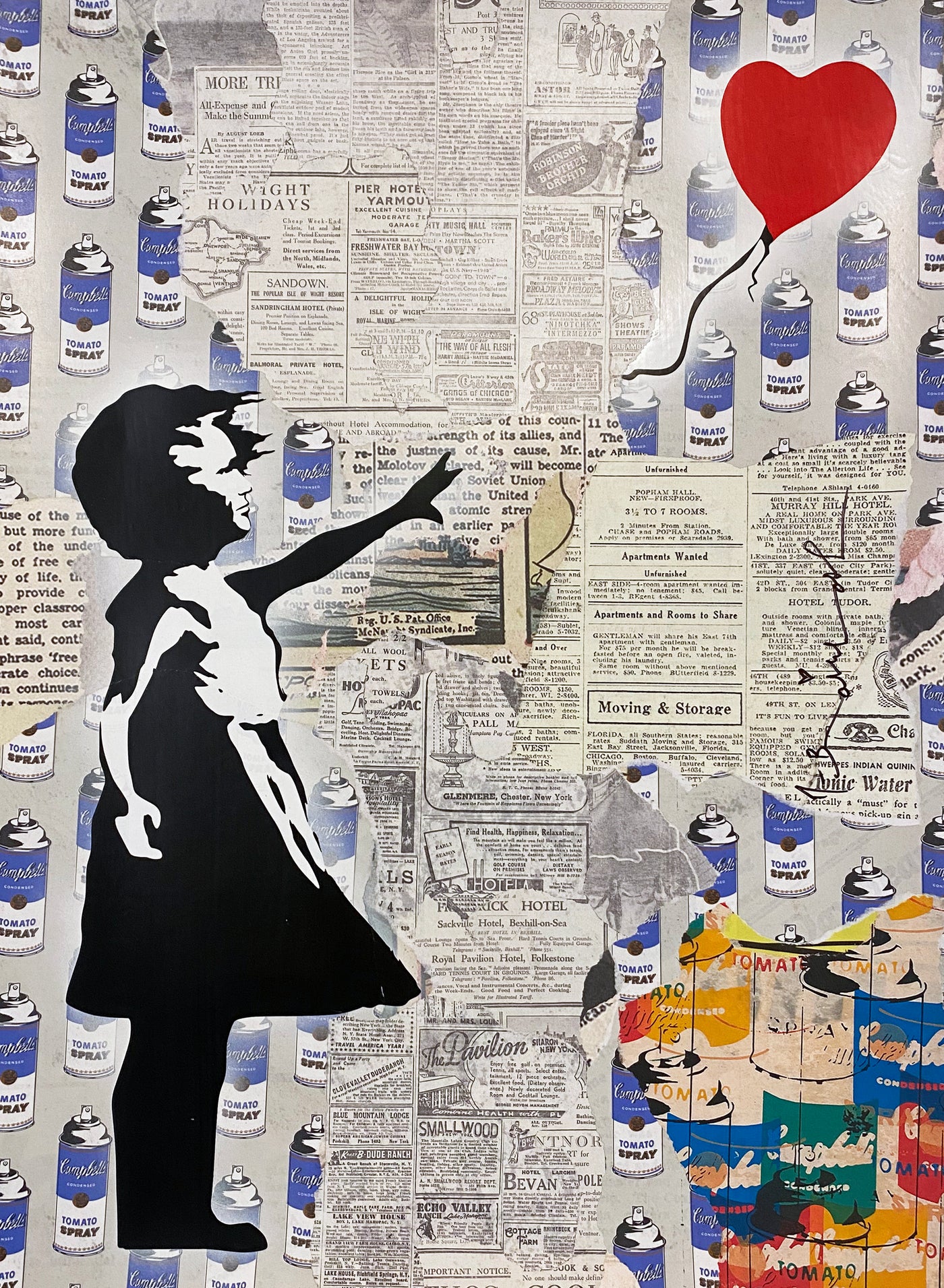 Mr. Brainwash Balloon Girl 2023