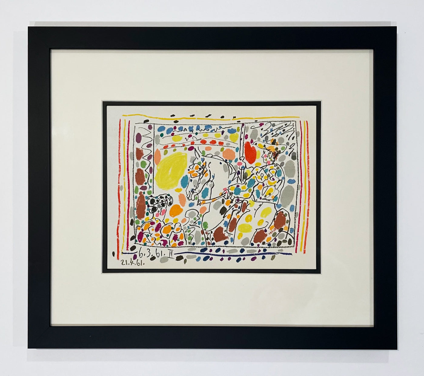 Pablo Picasso A Los Toros Avec Picasso (Set of Four) (Cramer 113) 1961