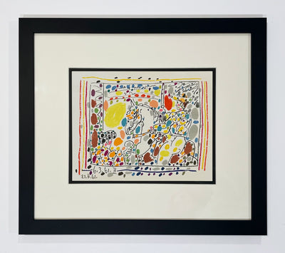 Pablo Picasso A Los Toros Avec Picasso (Set of Four) (Cramer 113) 1961