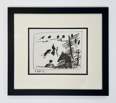 Pablo Picasso A Los Toros Avec Picasso (Set of Four) (Cramer 113) 1961