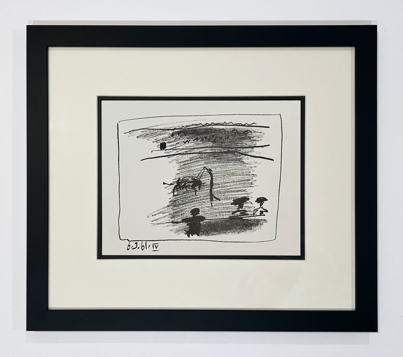 Pablo Picasso A Los Toros Avec Picasso (Set of Four) (Cramer 113) 1961