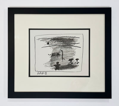Pablo Picasso A Los Toros Avec Picasso (Set of Four) (Cramer 113) 1961