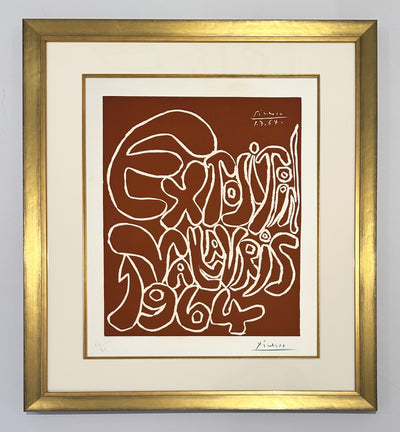 Pablo Picasso Exposition Vallauris 1964 (Bloch 1301, Baer 1354) 1964